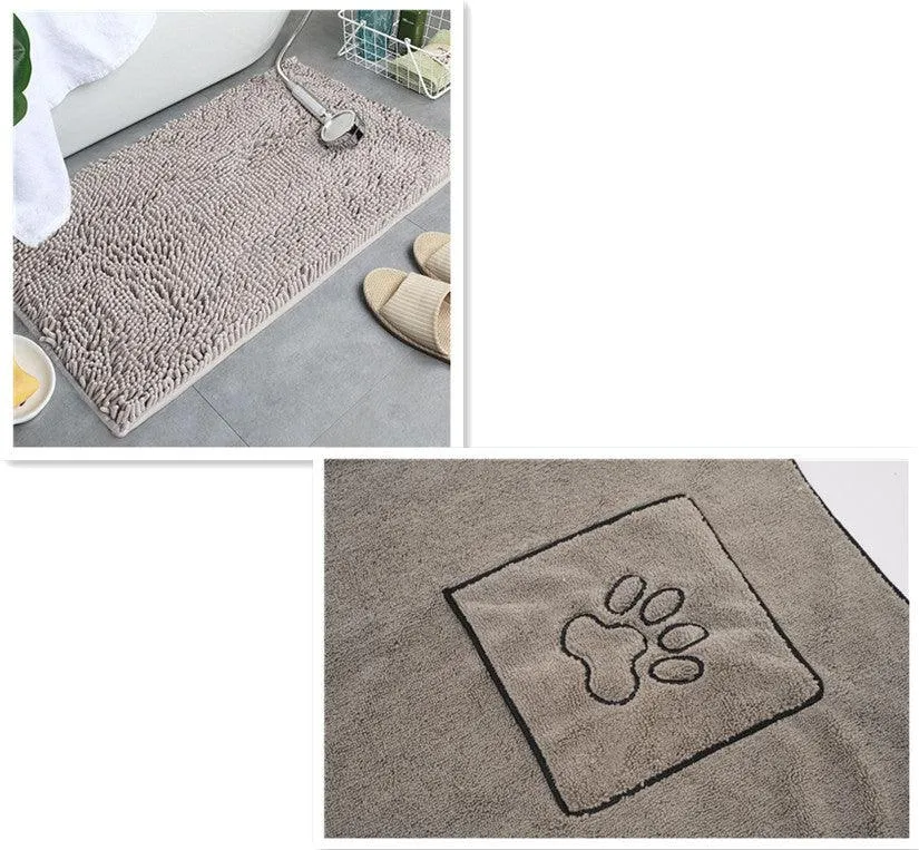 Thicken Floor Mat Bedroom Door Mat Toilet Bathroom Absorbent Floor Mat