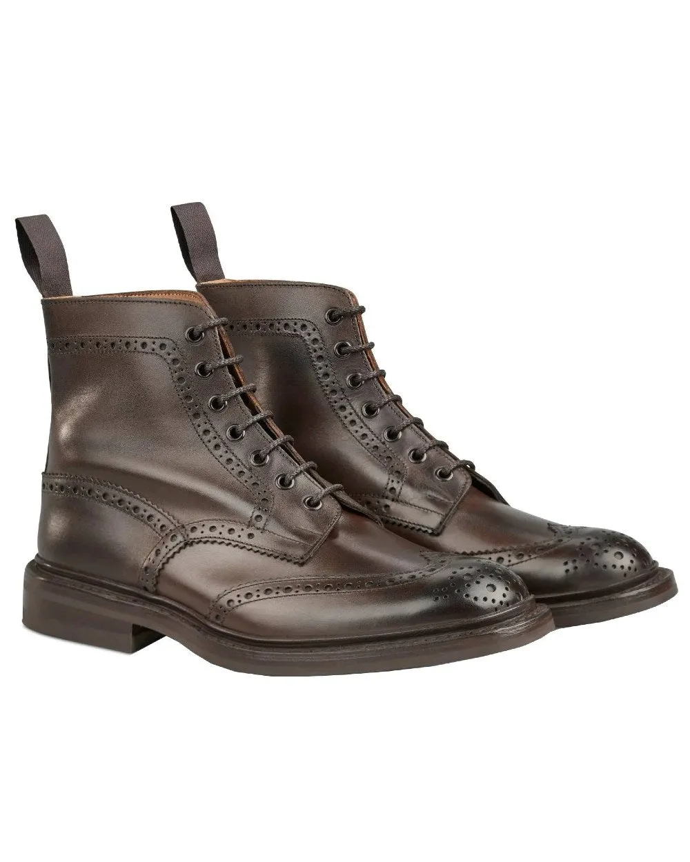 Trickers Stow Leather Sole Country Boots