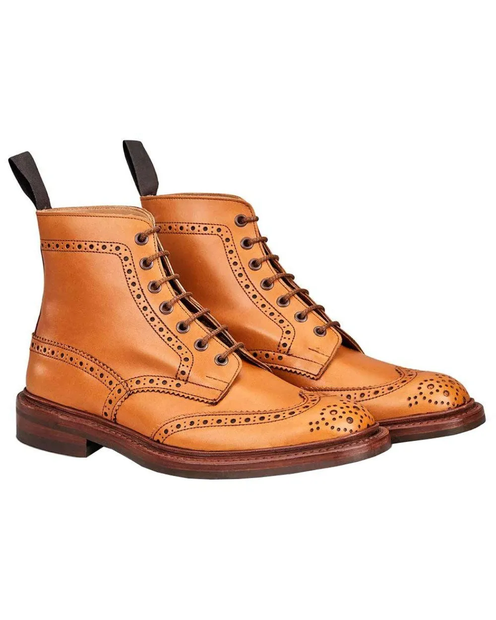 Trickers Stow Leather Sole Country Boots