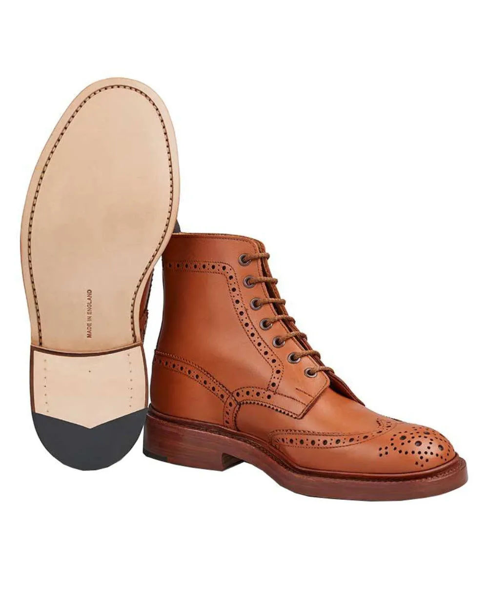 Trickers Stow Leather Sole Country Boots