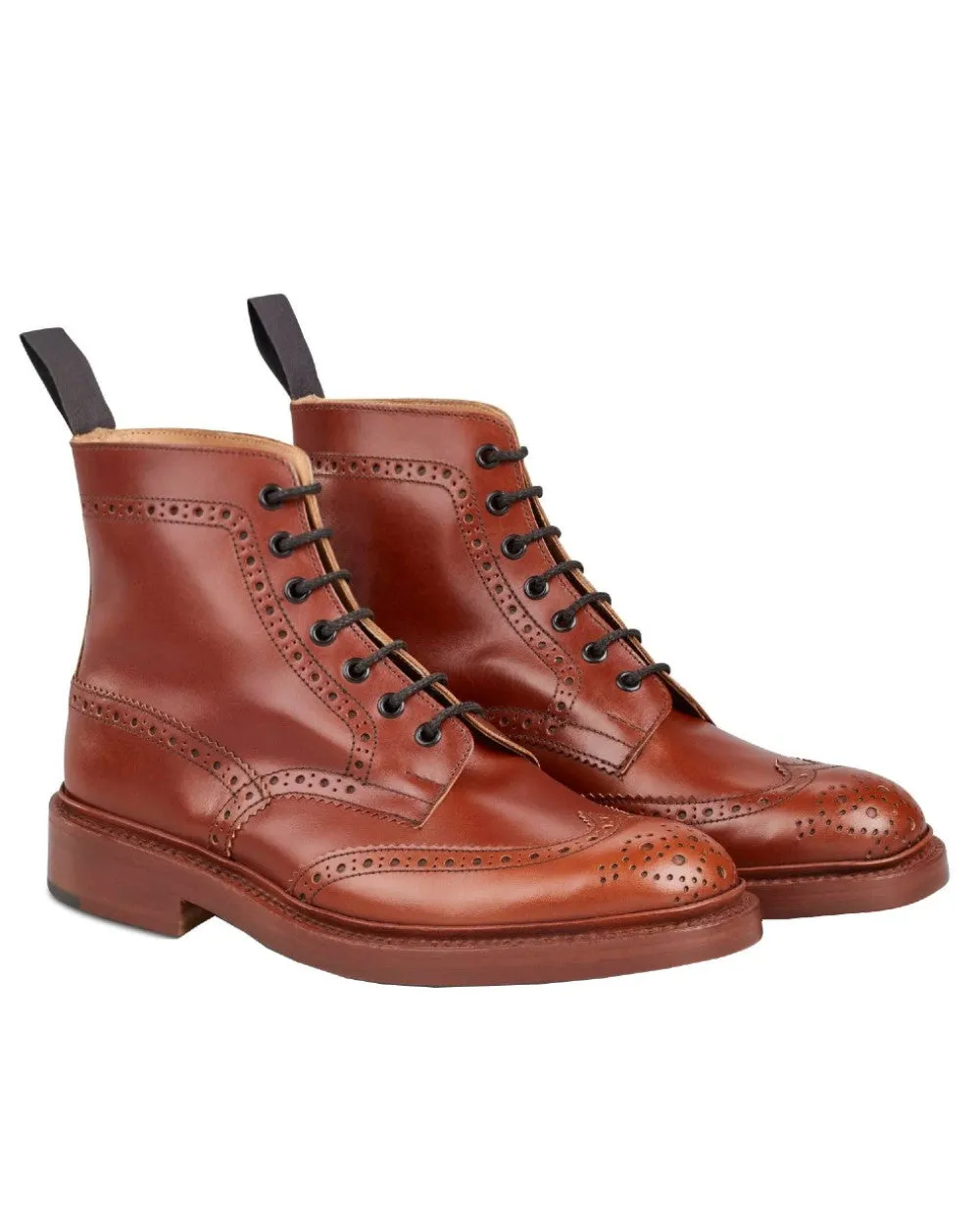 Trickers Stow Leather Sole Country Boots