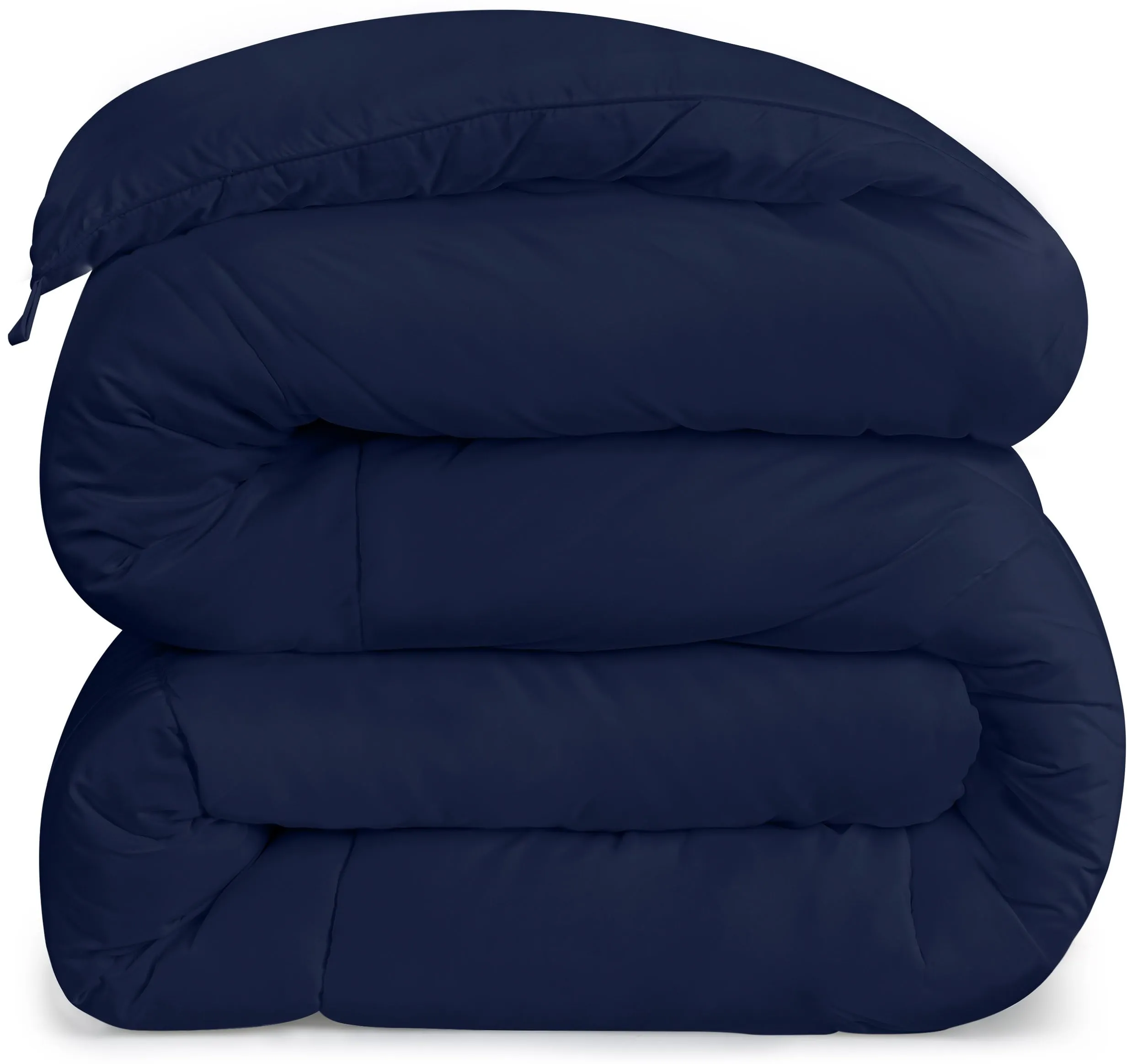 Utopia Bedding All Season 250 GSM Comforter - Plush Siliconized Fiberfill Comforter Twin - Box Stitched (Twin/Twin XL, Navy)