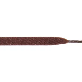 Wholesale Skateboard Flat 1/2 - Brown (12 Pair Pack) Shoelaces