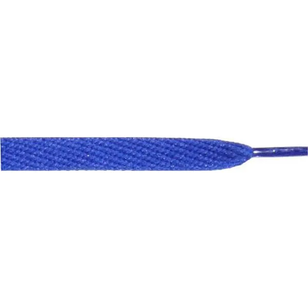 Wholesale Skateboard Flat 1/2 - Royal Blue (12 Pair Pack) Shoelaces