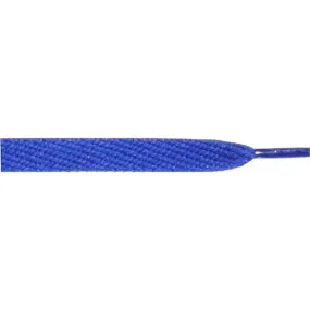 Wholesale Skateboard Flat 1/2 - Royal Blue (12 Pair Pack) Shoelaces