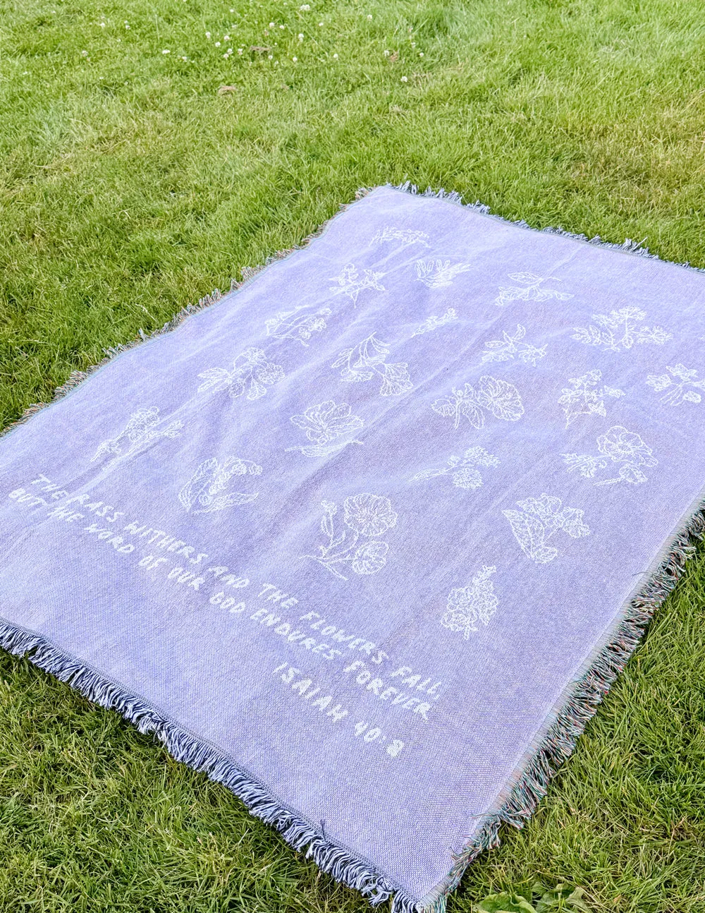 Wildflower Throw Blanket